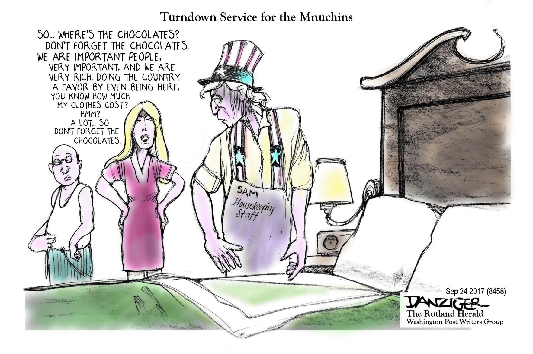 Jeff Danziger cartoon